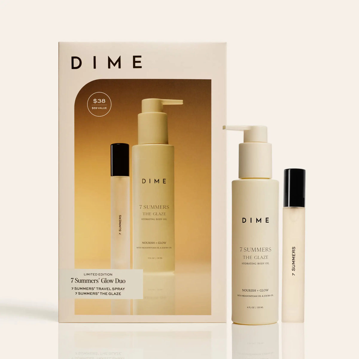 7 Summers Body Glow Duo Travel