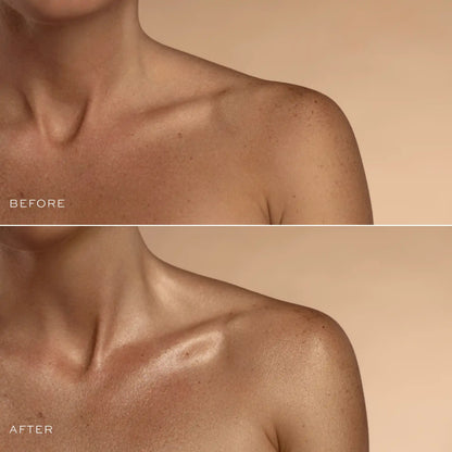 7 Summers The Glaze Body Oil Before & After